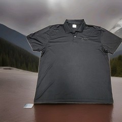 BNFS Logo Black Izod Golf Lightweight Polo Shirt Mens 3XL
