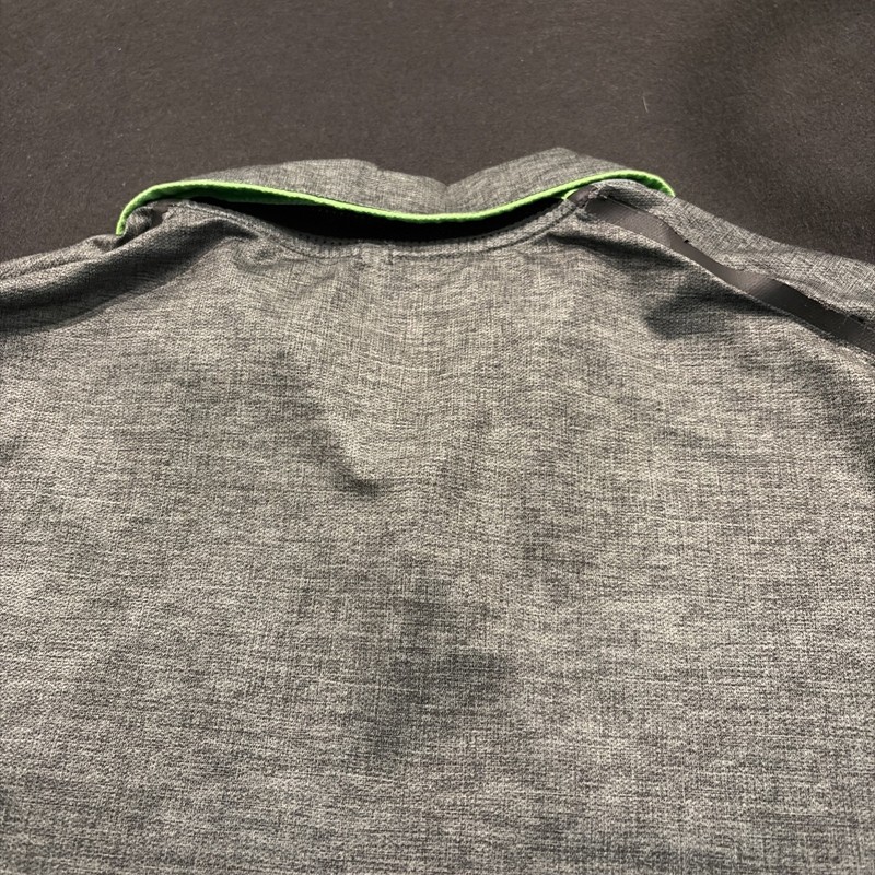 Nike Shirt Men's XL Grey Green Golf Polo Tour Performance DRI-FIT Tiger air max gallery