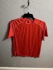 Men’s Pullover Red Avalanche Short Sleeve Size Medium Shirt