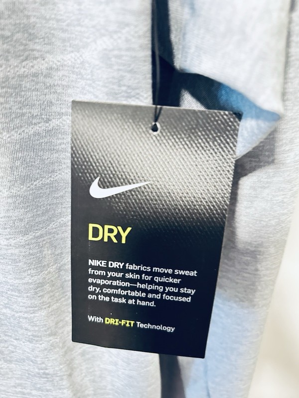 Nike Dri-FIT Men's Gray Full Zip Hooded Training Jacket/pants Size M Logo gallery