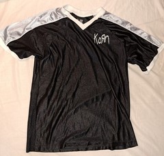 Korn Vintage Soccer Style Jersey Embroidered Logo 1998 Lg Giant Tag Rare