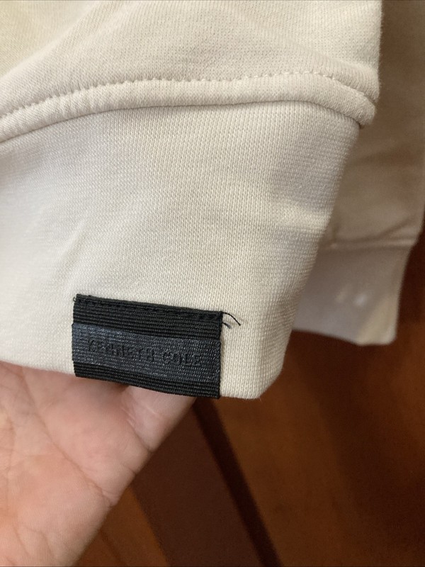 Kenneth Cole Men’s Pullover Fleece Sweatshirt Sz M NWT Cream 1/4 Zip $79 Pocket gallery