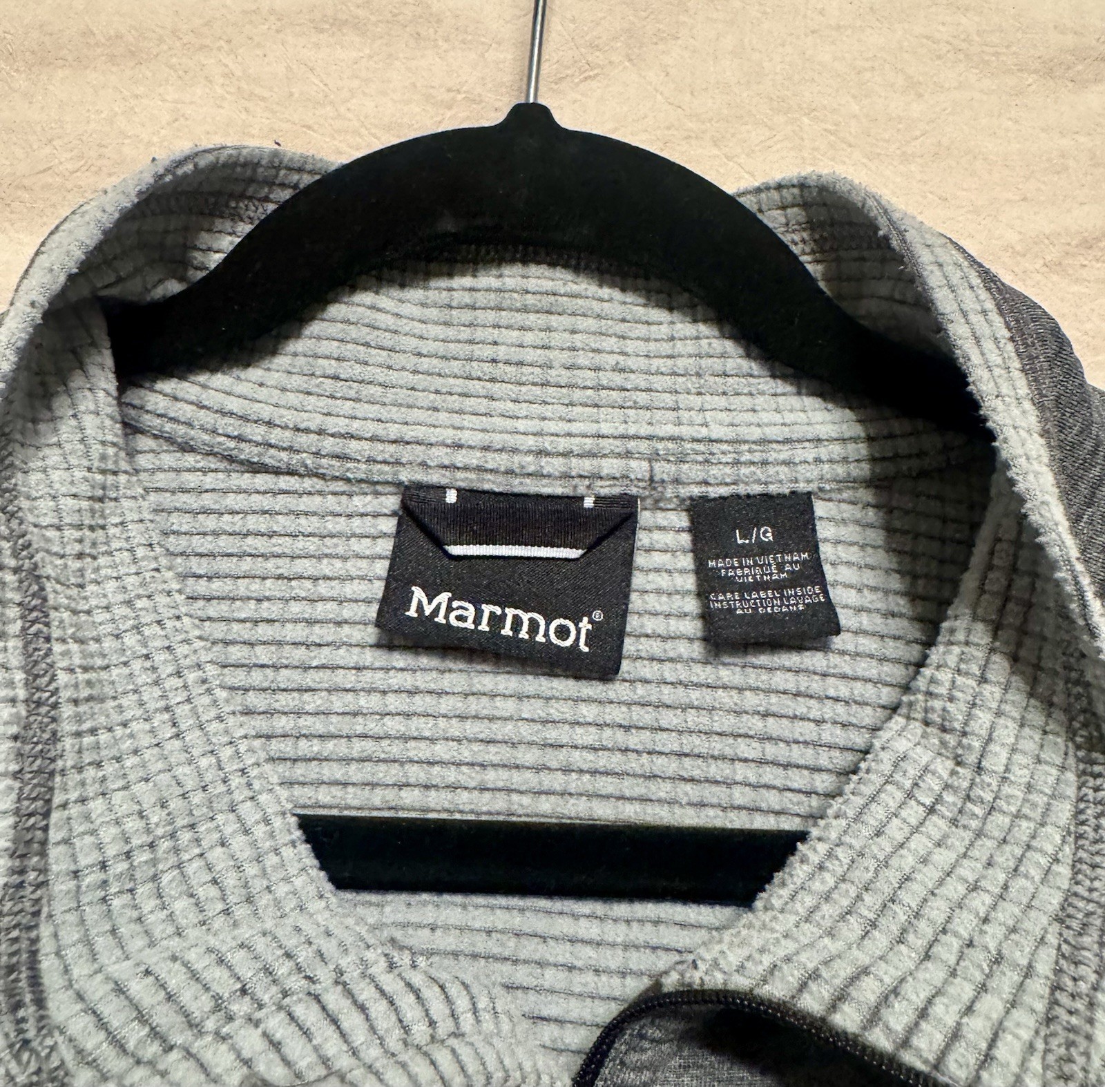 Marmot Performance Fleece 3/4 Zip Pull Over Mens Large No Rips or stains MINT gallery