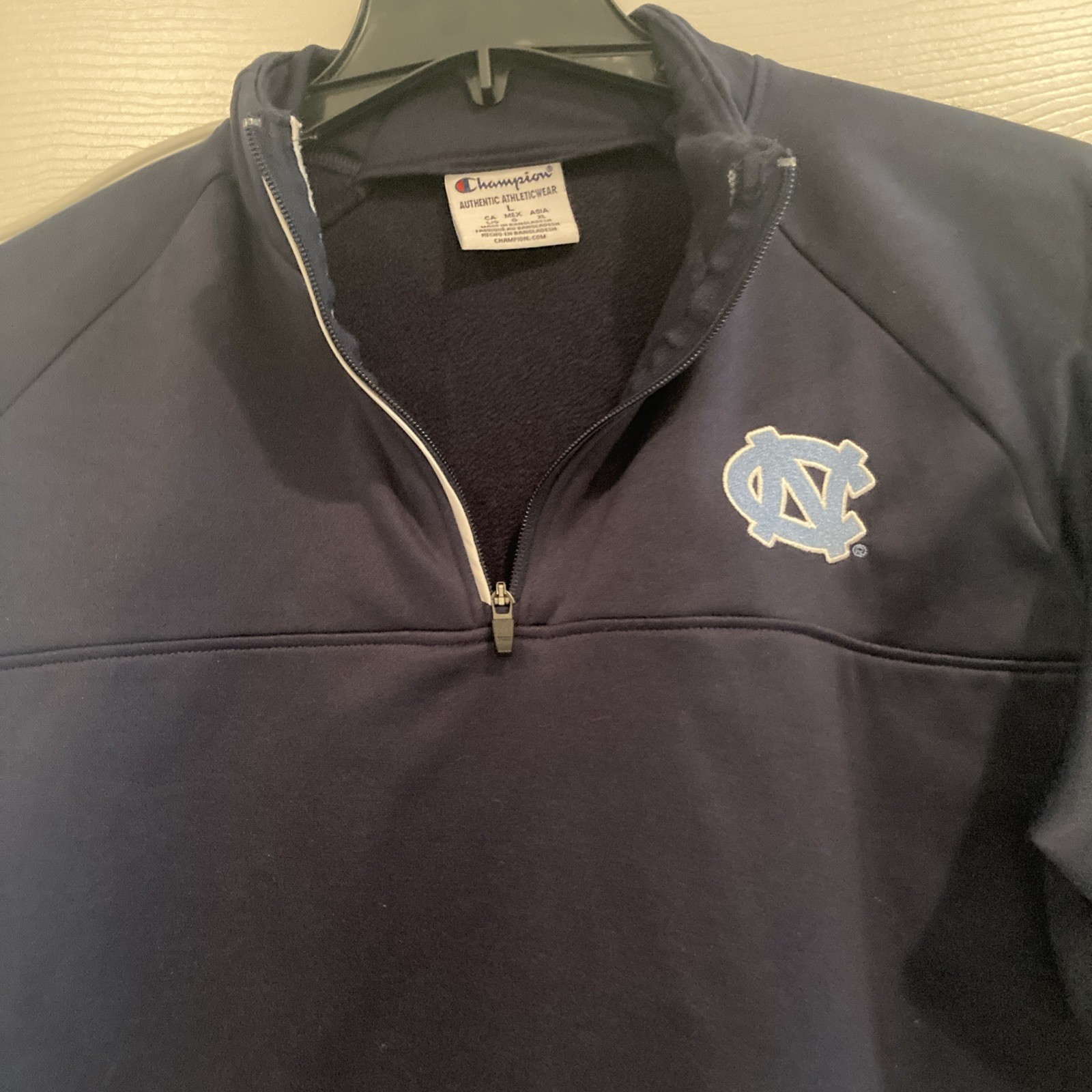 Champion UNC Tar Heels Mens Performance Pullover Training Top Size Large Athlete gallery