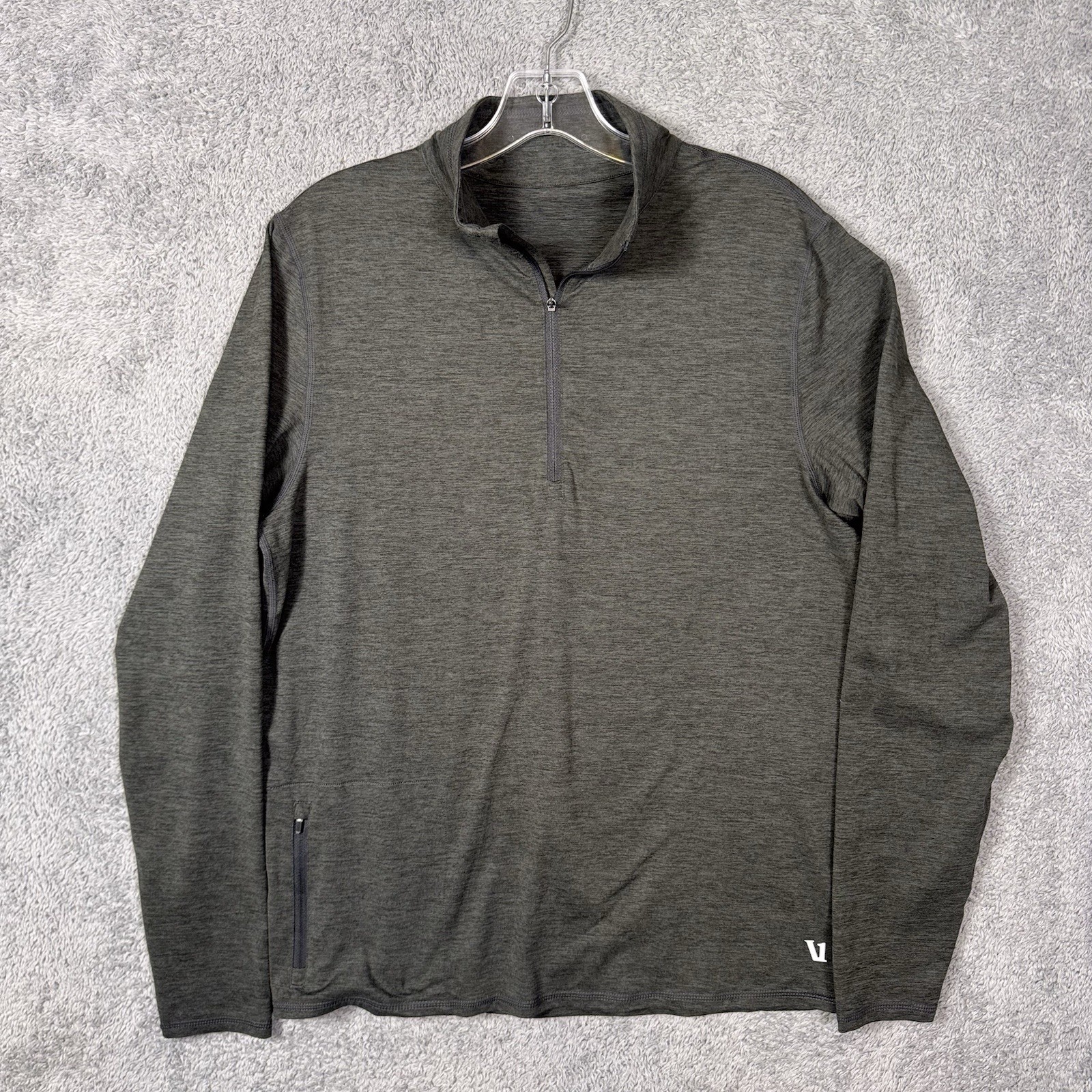 Vuori Ease Performance Half Zip 2.0 Men L Pullover Golf Jacket V221 Stretch Wick gallery