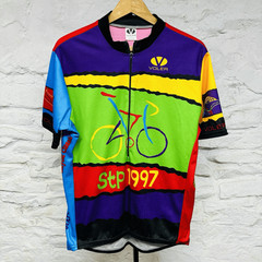Voler 1997 Seattle to Portland Tour Cycling Jersey Racing XL Vintage 90s