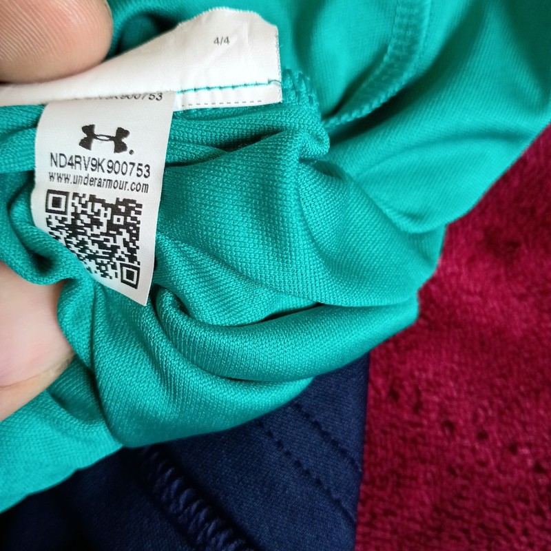 Under Armor Mens Heat Gear Short Sleeve Tee Green And Blue Size 2XL (434 gallery