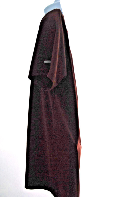 Men's Nylon shirt Maroon in color size L by Athletic gallery