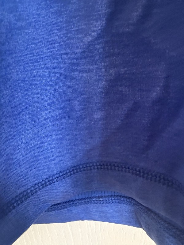mens quarter zip pullover XXL with Creighton Logo Royal Blue gallery