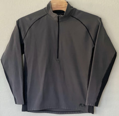 KUIU ENDURO 1/2 Zip Pullover Jacket Men’s XXL Gray / Black Wicking