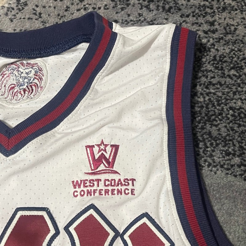 Adidas LMU Basketball Jersey Men XL White Loyola Marymount Lions NCAA Team Issue gallery