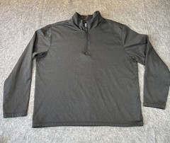 32 degrees Heat – Men’s 1/4 zip Pullover Jacket XL Gray Outdoor Walk