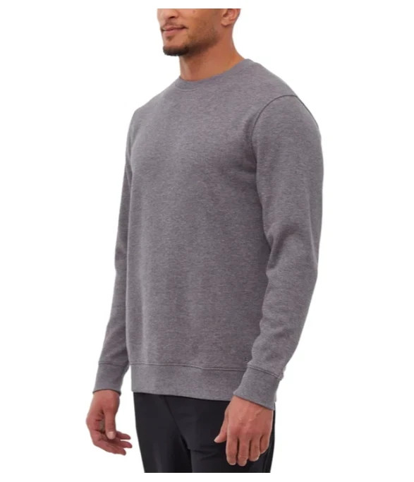 Bench. Men's Fleece Lined Textured Thermal Tagless Crew Neck