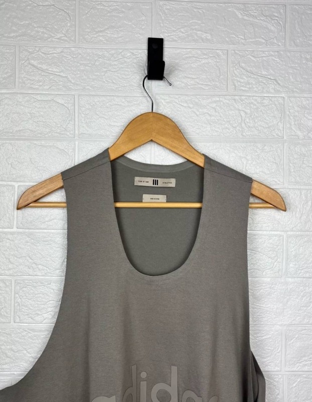 ADIDAS Fear Of God Athletics Performance Tank Top Clay IM6087 Size L gallery