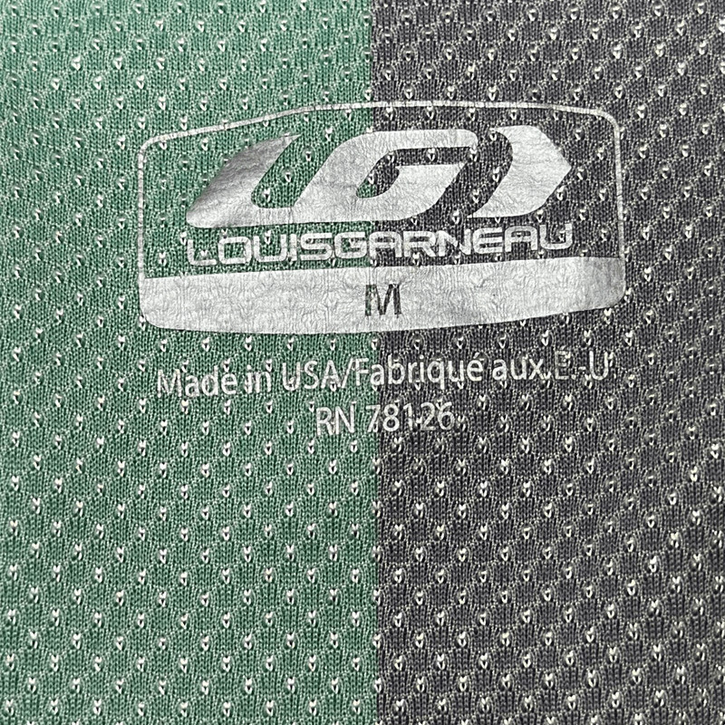LOUIS GARNEAU Medium Las Vegas Cyclery Cycling Jersey Shirt Green gallery