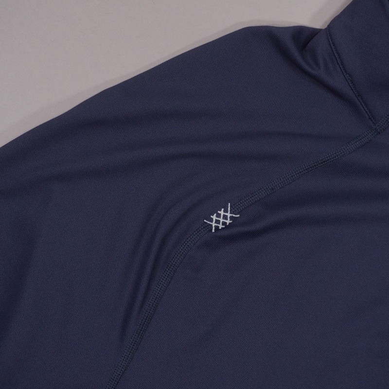 RHONE Session ¼ Zip Pullover Top Shirt Mock Neck Mens XL Navy Blue 101467 EUC gallery