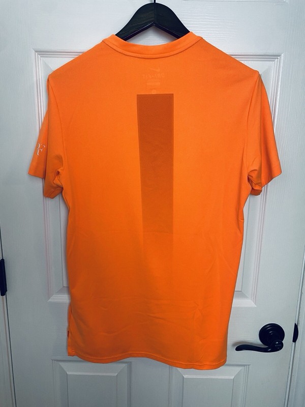 Nike Roger Federer RF 2015 Indian Wells Dubai Crew Tennis Shirt Large Rafa Nadal gallery