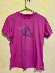 O’NEILL Skins Surf Swim Women’s Sz XL 50+ SPF Short Sleeve Shirt Pink