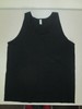 Mens Men Tank Top Black Shirt Large 100% cotton American Apparel Made in USA gallery