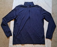 Greyson 1/4 Zip Jacket Large Blue Performance Quarter Golf Club Outdoors Mens