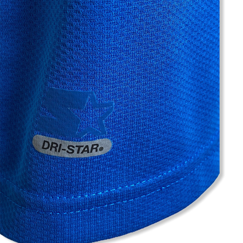 Starter Short Sleeve Performance Tee in Blue Crew Neck MENS Sz S (34/36) gallery