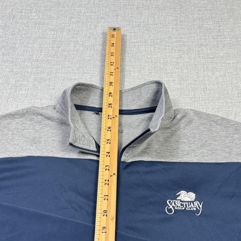 Adidas Primegreen 1/4 Zip Golf Pullover Mens Large Blue Long Sleeve Performance gallery