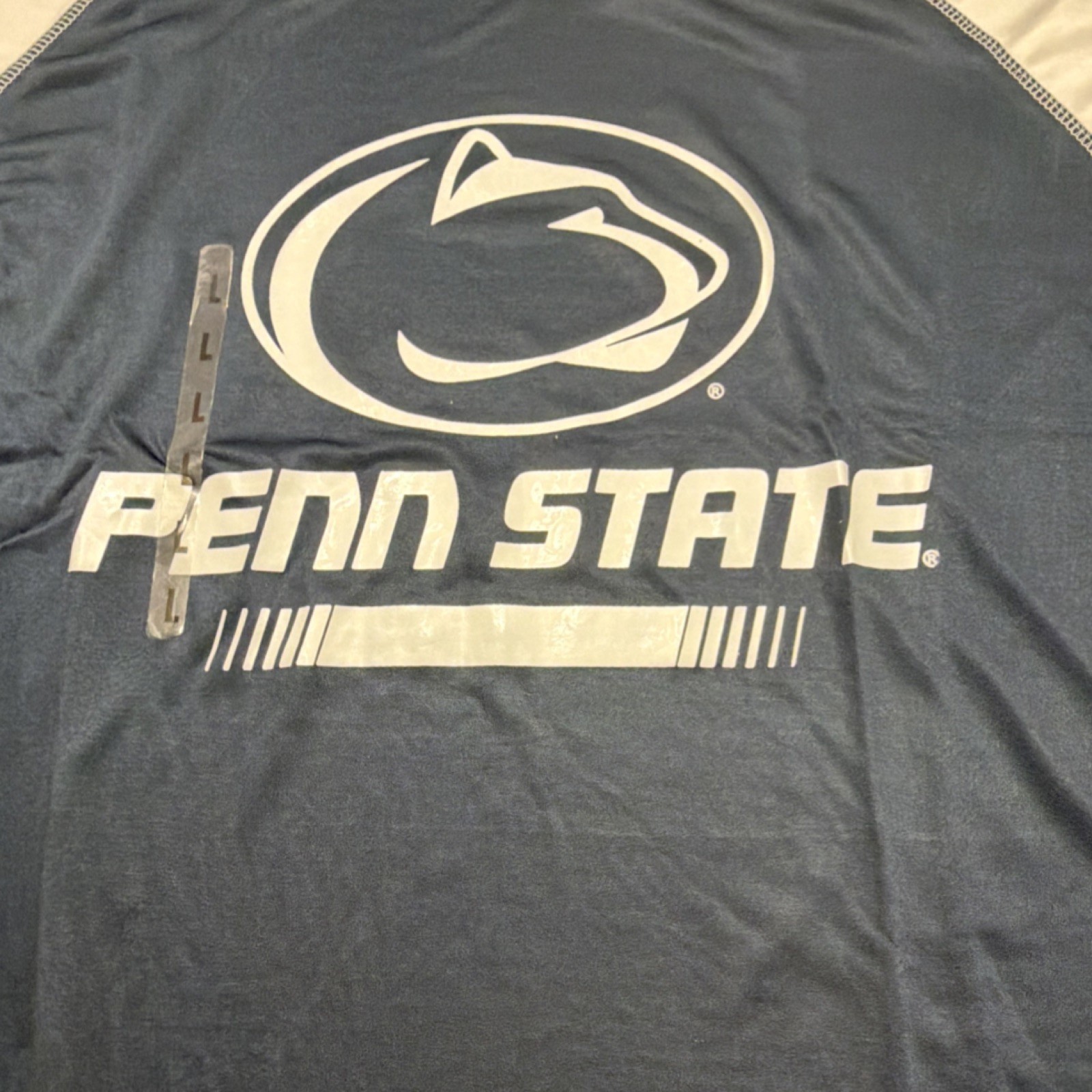 Old Varsity Brand Penn State Men’s L Navy White Jersey T-Shirt Crew Neck. T3 gallery