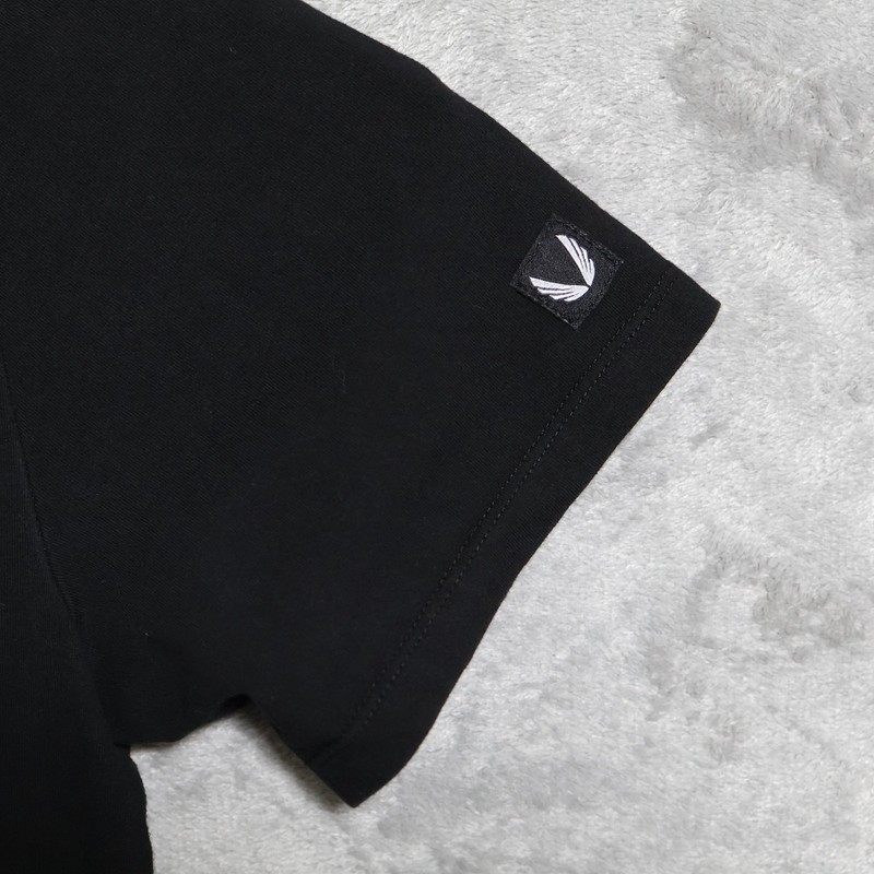 ASRV T-Shirt Mens Medium Black Aesthetic Revolution Stretch Crew Neck Tee gallery