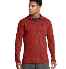 Under Armour Men’s Standard Tech Vent 1/2 Zip Red/Black Size Small
