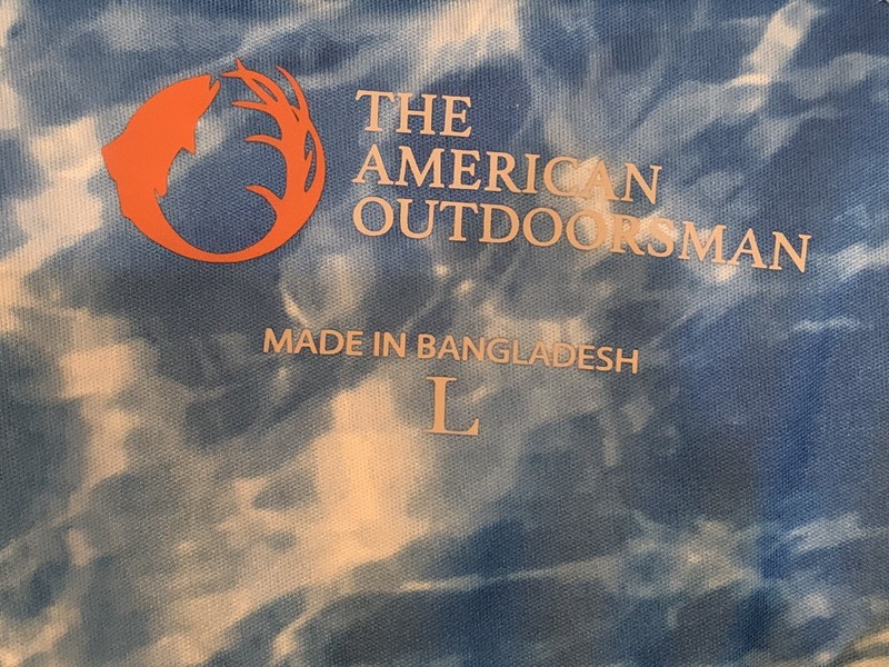 The American Outdoorsman L Men’s Moisture Wicking 100% Polyester Shirt LS NWT gallery
