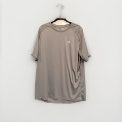 Gradual Men’s Gray XL Lightweight Activewear T-Shirt 88% Polyester Crew Neck