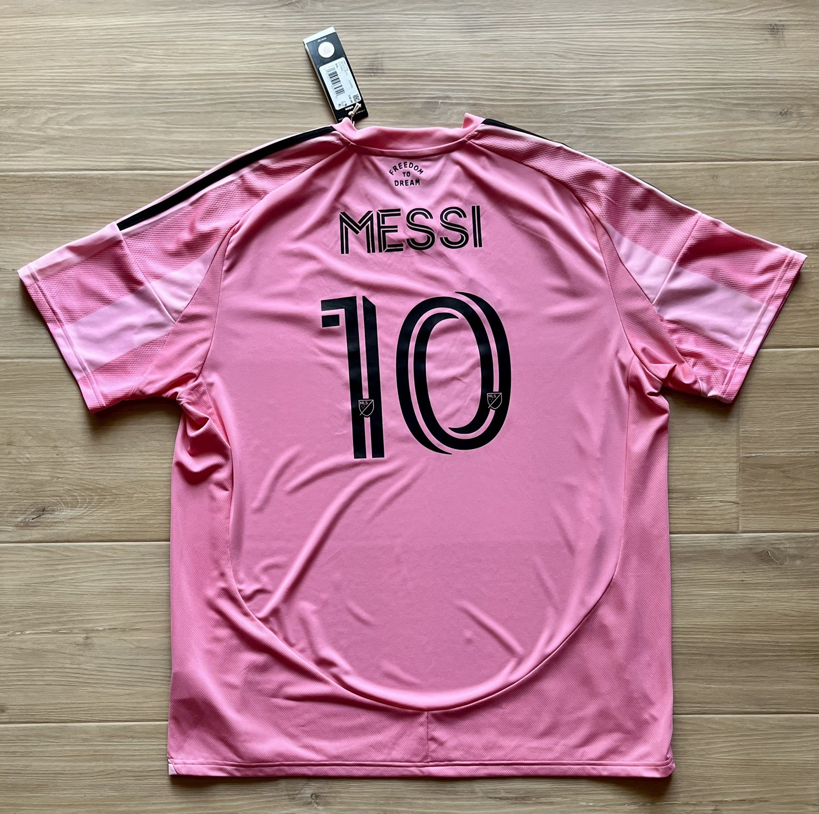 NWT adidas Inter Miami CF Lionel Messi #10 2025 Primary Replica "Euforia" 2XL gallery