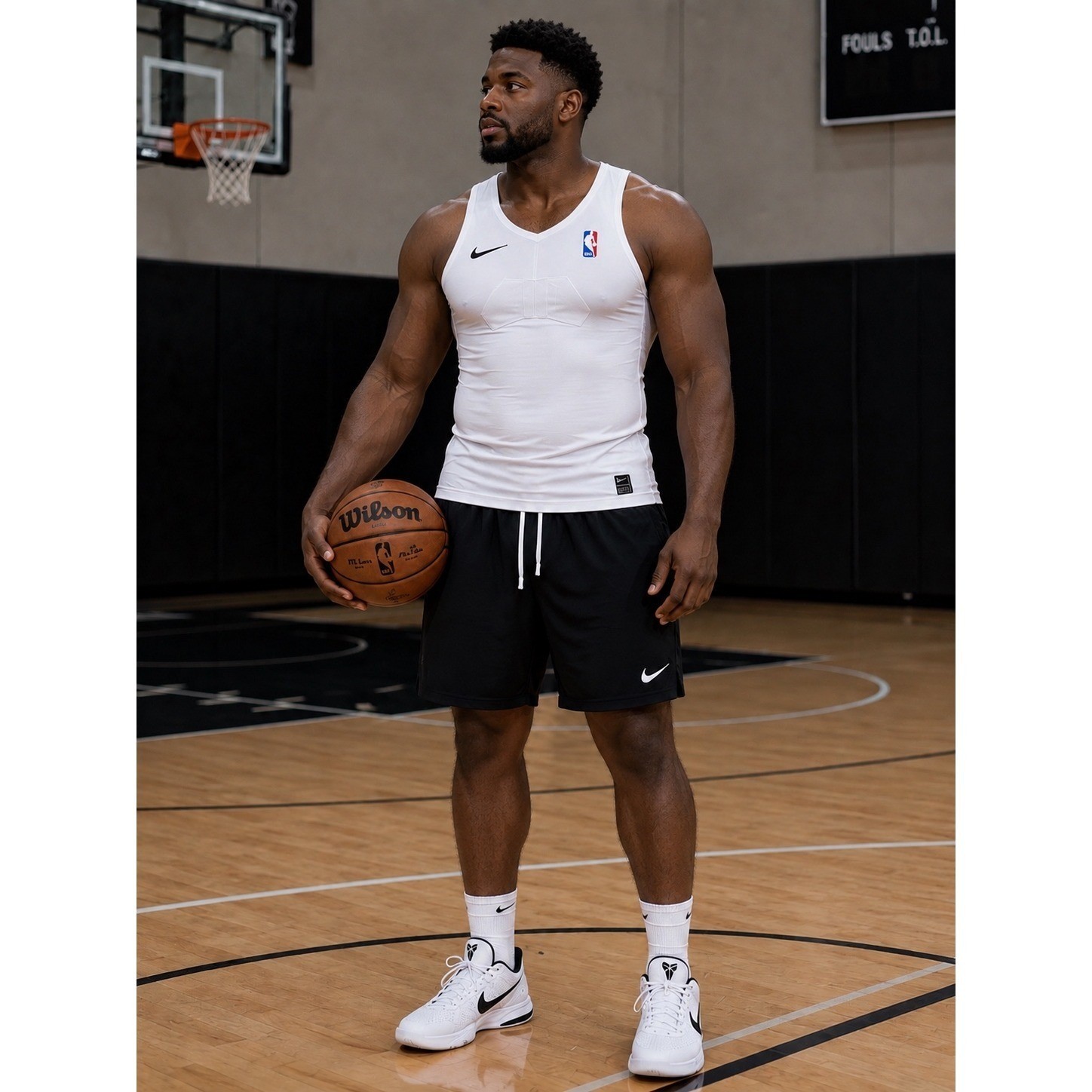 Nike Pro NBA Player Issued Compression Tank NEW Mens 4X gallery