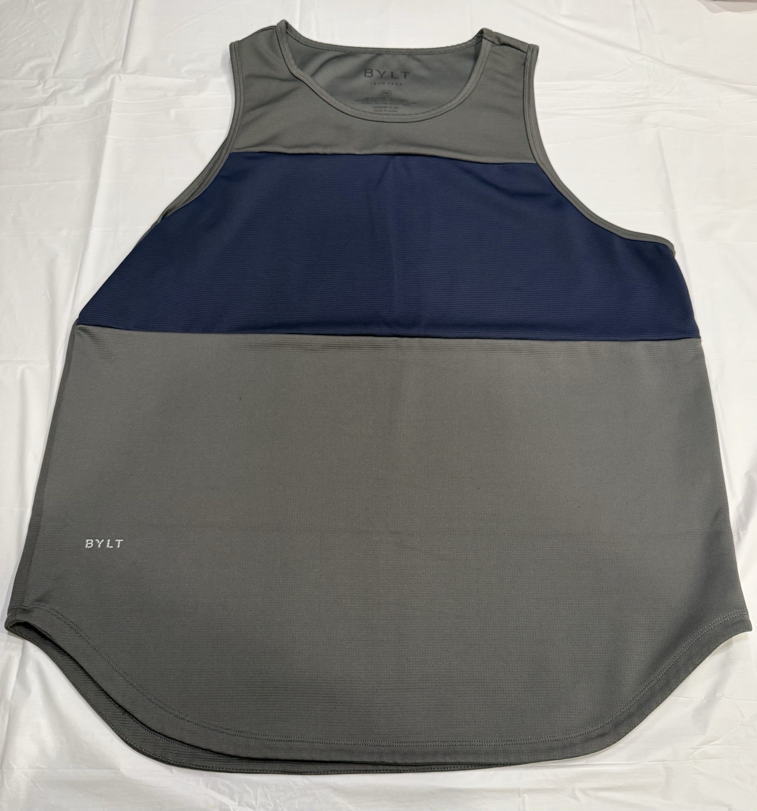 BYLT Tech Tank Sleeveless Heavy Weight, Grey, Mens XXL gallery