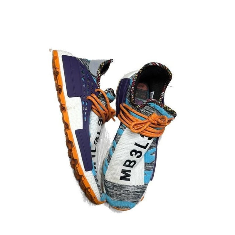 adidas Pharrell Williams 8.5 x NMD Human Race Trail Solar Pack - Orange BB9528 gallery