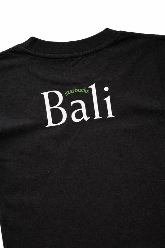 Starbucks Bali Barong Black T-Shirt Adult Small Cotton Blend Graphic Tee gallery