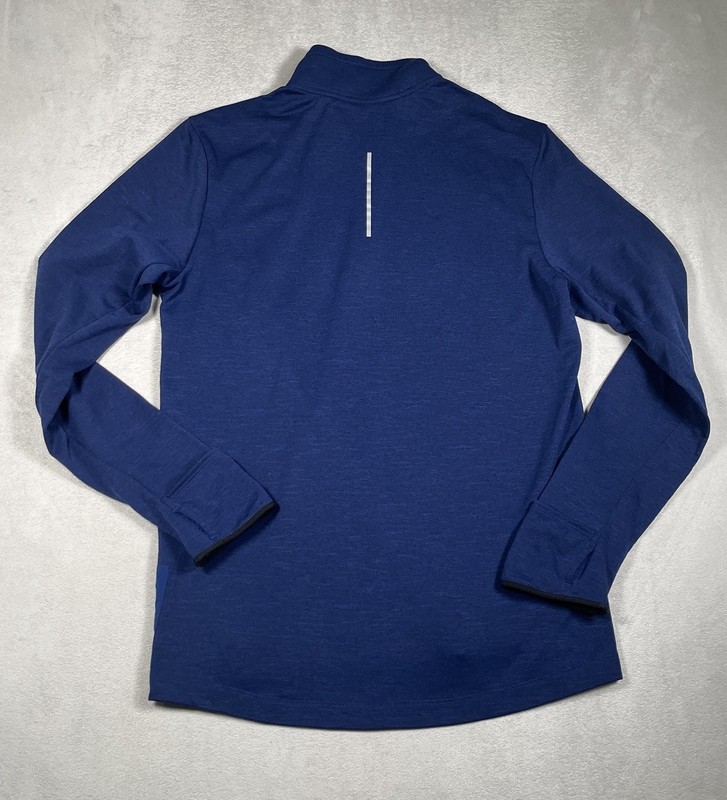 Nike Therma 1/2 Zip Running Pullover Top 928557-492 Men’s Size M Navy gallery