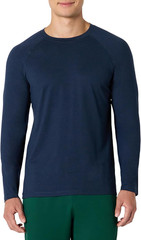 Men’S Athletic Soft Performance Lightweight Long Sleeve Gym Workout Shirt