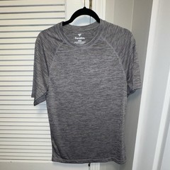Fanatics Men’s S Heathered Gray Regular Fit Crew Neck Short Sleeve Polyester Tee