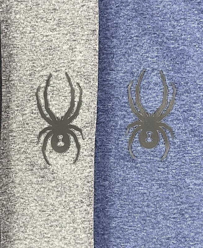 Spyder Active Men's XXL Lot of 2 Long Sleeve Shirts in Gray & Blue NWT gallery