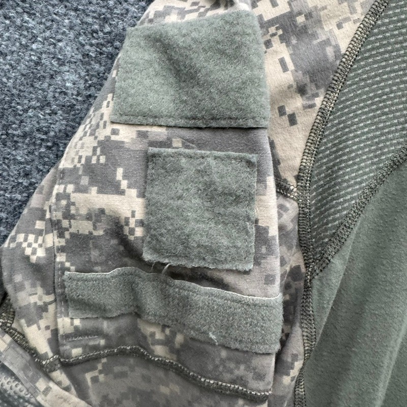 Army Combat Uniform ACU Tactical Shirt Men's Size M Digital Camo Long Sleeve gallery