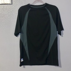 Starbury Men’s Medium Black Grey Short Sleeve Athletic Shirt