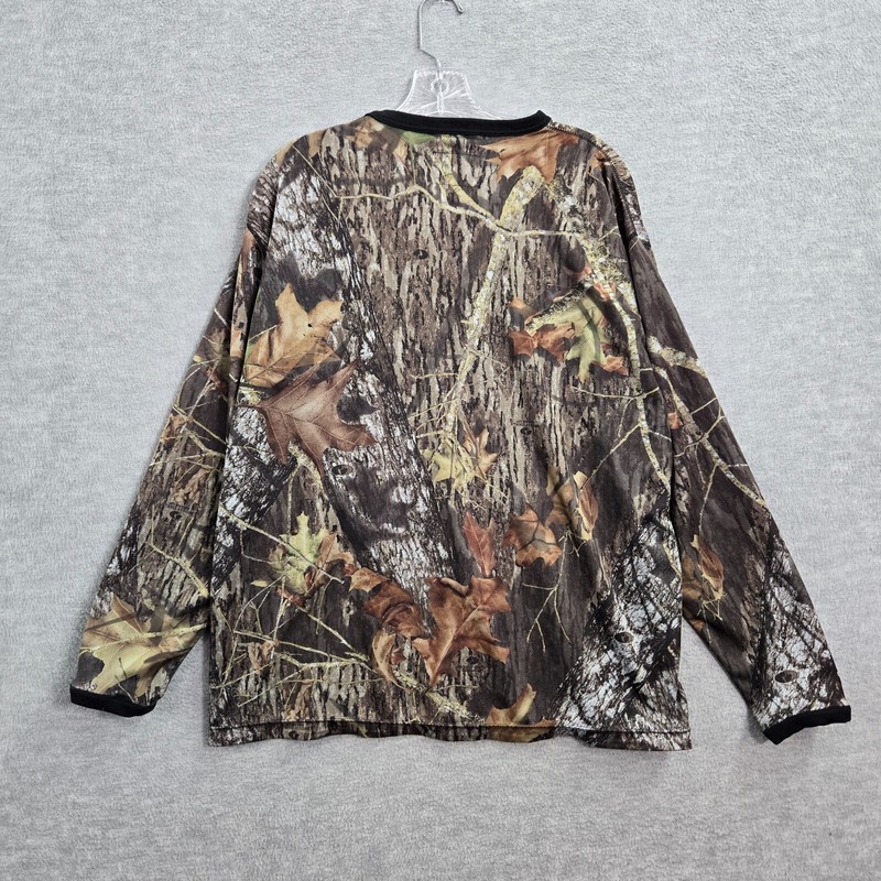 Gamehide Men Activewear Shirt Large Brown Camo Outdoor Hunting Long Sleeve gallery