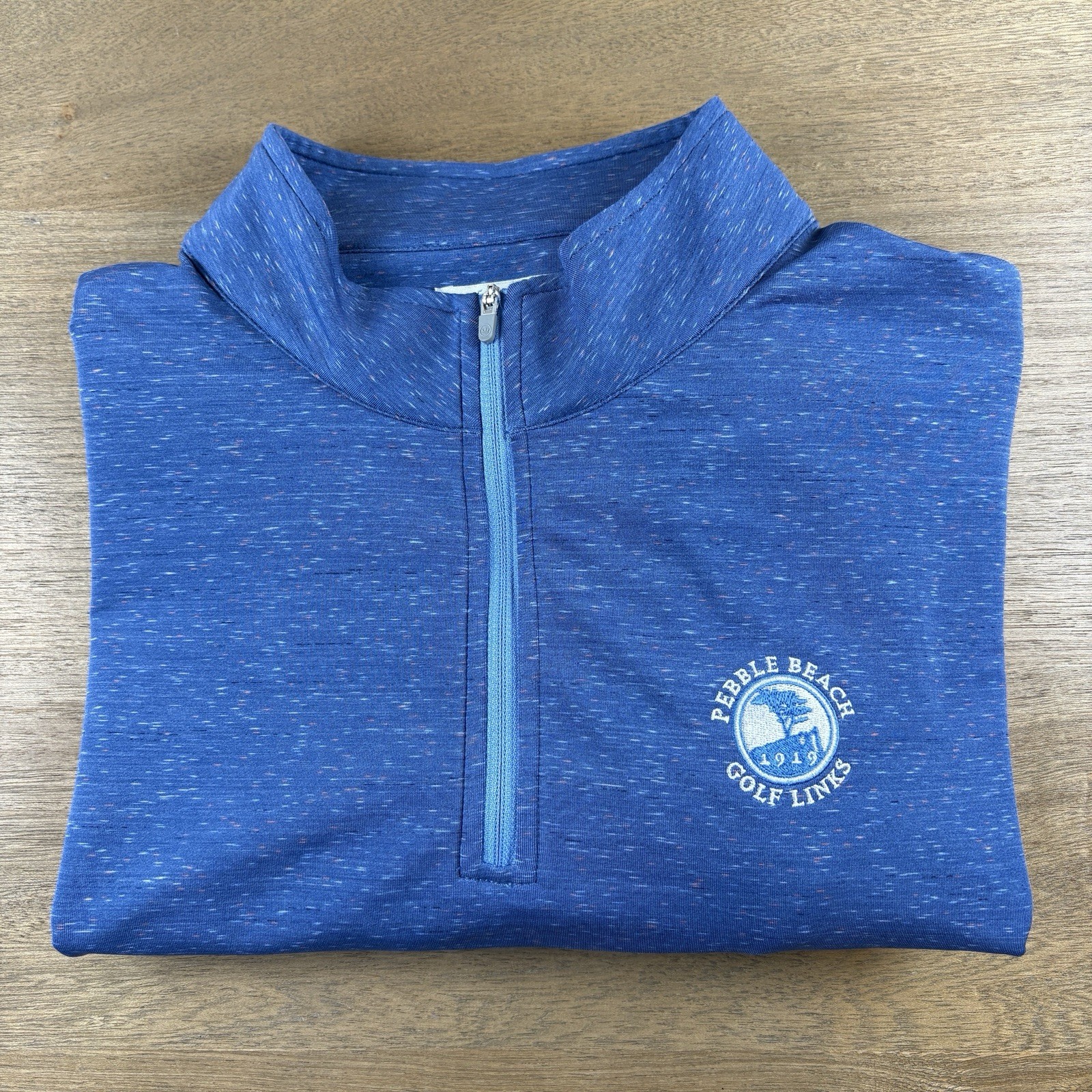 Peter Millar x Pebble Beach Golf Links Men’s XL Perth 1/4 Zip Golf Pullover gallery