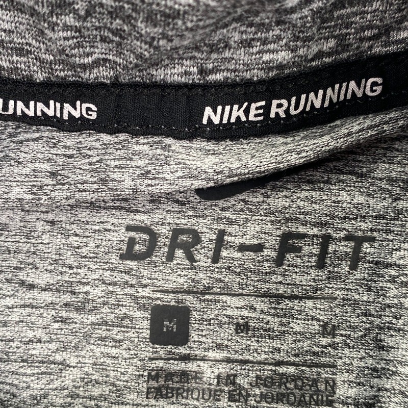 Nike Pacer 1/4 Zip Pullover Mens Medium Grey Heathered Dri-FIT CD8273-021 gallery