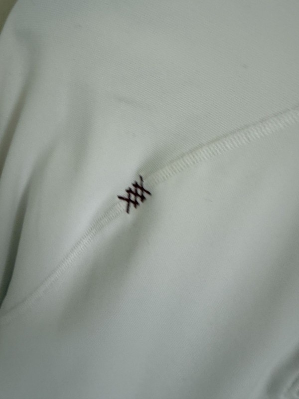 Rhone Mens White 1/4 Zip Pullover Size Small Nylon Blend Athletic Long Sleeve Sh gallery