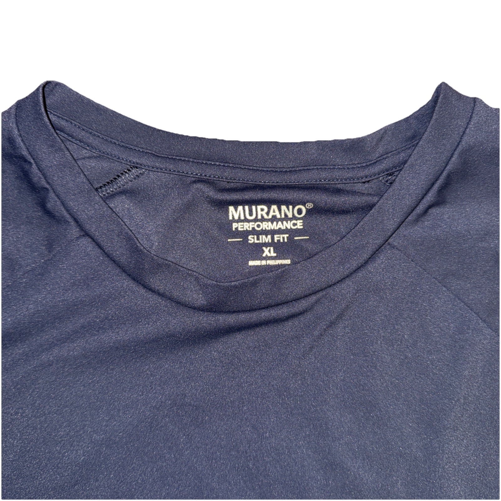 Murano Performance Slim Fit Navy XL Men's Activewear Athleisure Tennis gallery