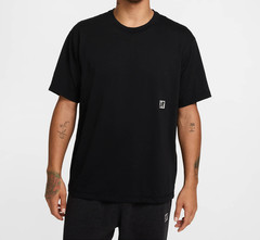 Nike Gym Heritage Dri-FIT Fitness Loose Fit Top Black Mens Size M HJ3126-010 New