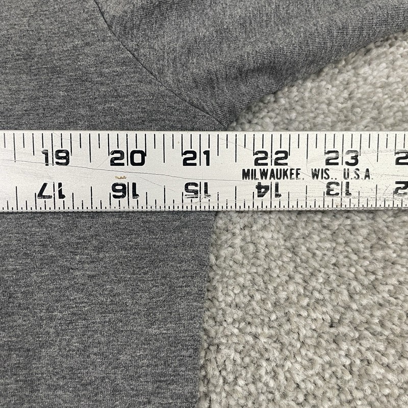 Under 5'10 Shirt Men M Gray Long Sleeve Activewear Performance Athletic Pullover gallery
