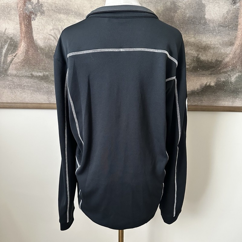 Men’s Columbia Golf Half Zip Pullover Medium Black gallery